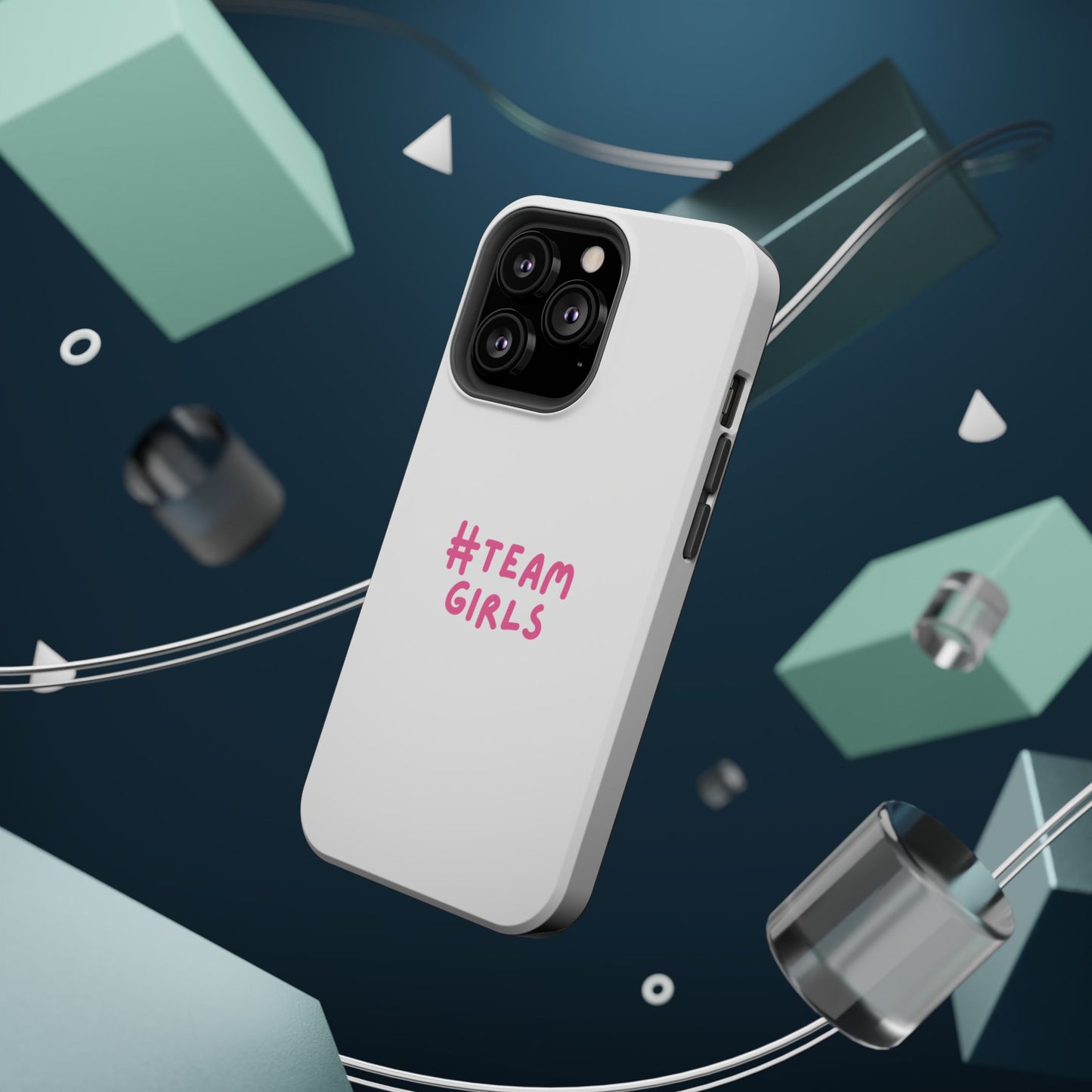 Premium "#Team Girls" Magnetic Impact-Resistant Phone Case