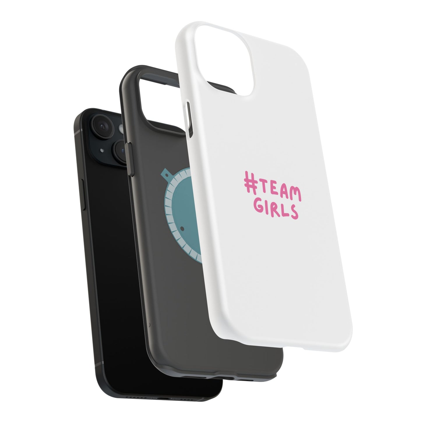 Premium "#Team Girls" Magnetic Impact-Resistant Phone Case