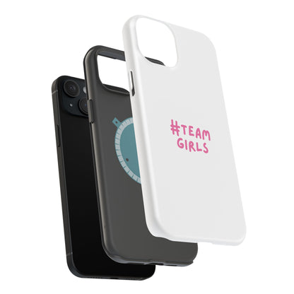 Premium "#Team Girls" Magnetic Impact-Resistant Phone Case