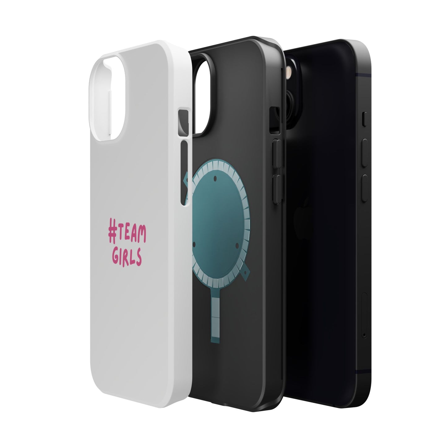 Premium "#Team Girls" Magnetic Impact-Resistant Phone Case