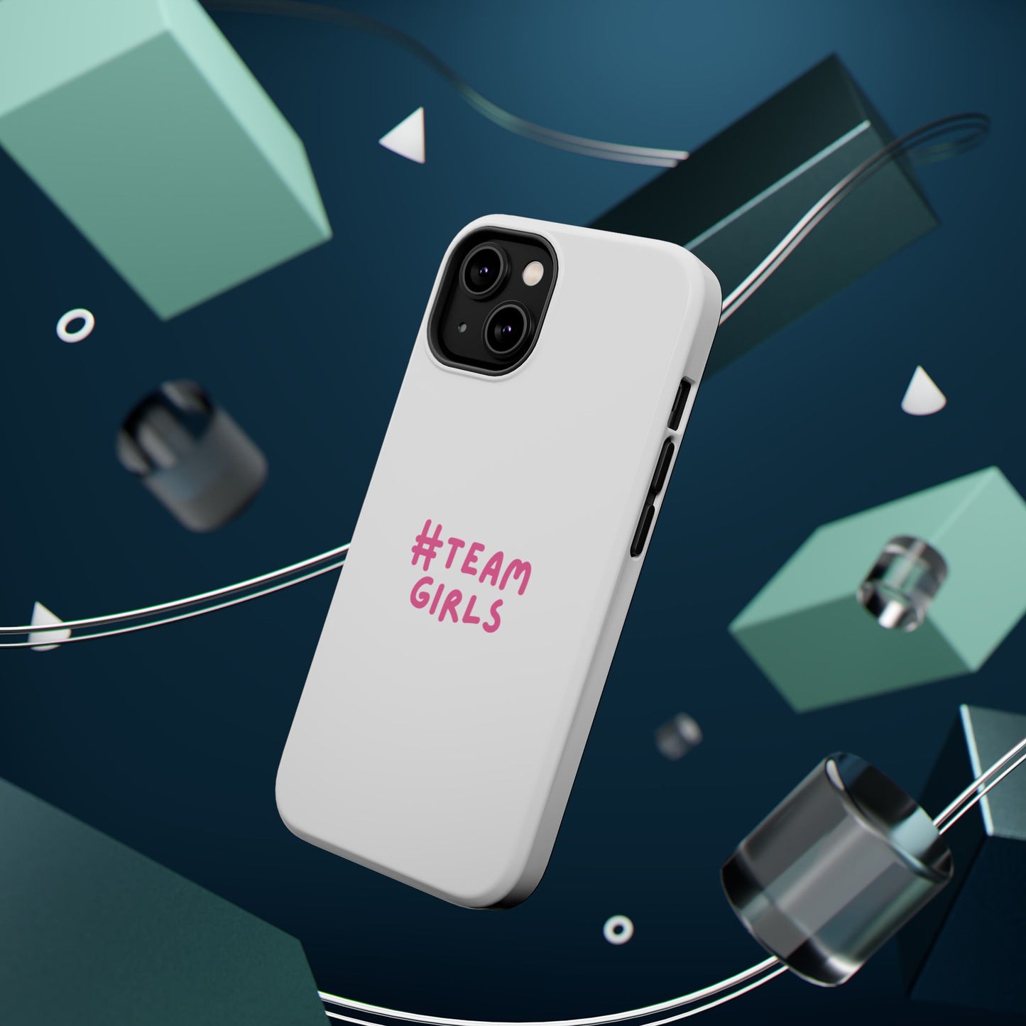 Premium "#Team Girls" Magnetic Impact-Resistant Phone Case