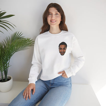 NasDas Sweatshirt – Minimal Portrait Crewneck