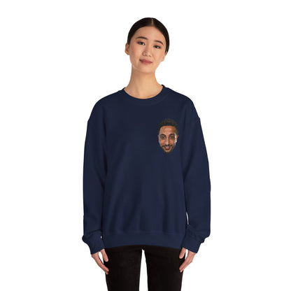 NasDas Sweatshirt – Minimal Portrait Crewneck