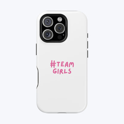 Premium "#Team Girls" Magnetic Impact-Resistant Phone Case