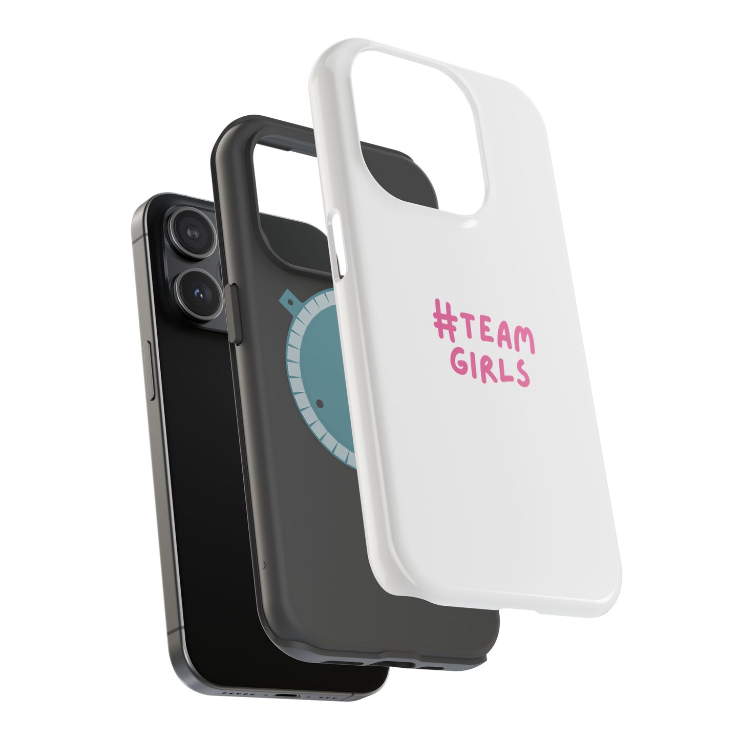 Premium "#Team Girls" Magnetic Impact-Resistant Phone Case