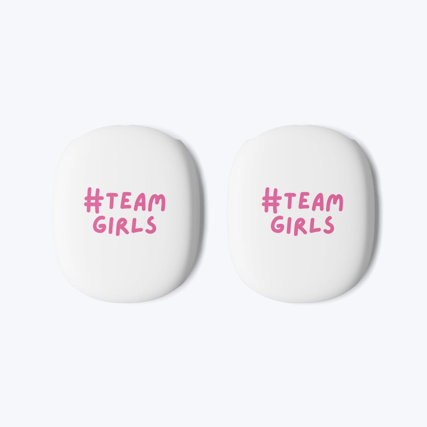 Premium AirPod Max Case — ‘Team Girls’ Pink Logo Protective Covers