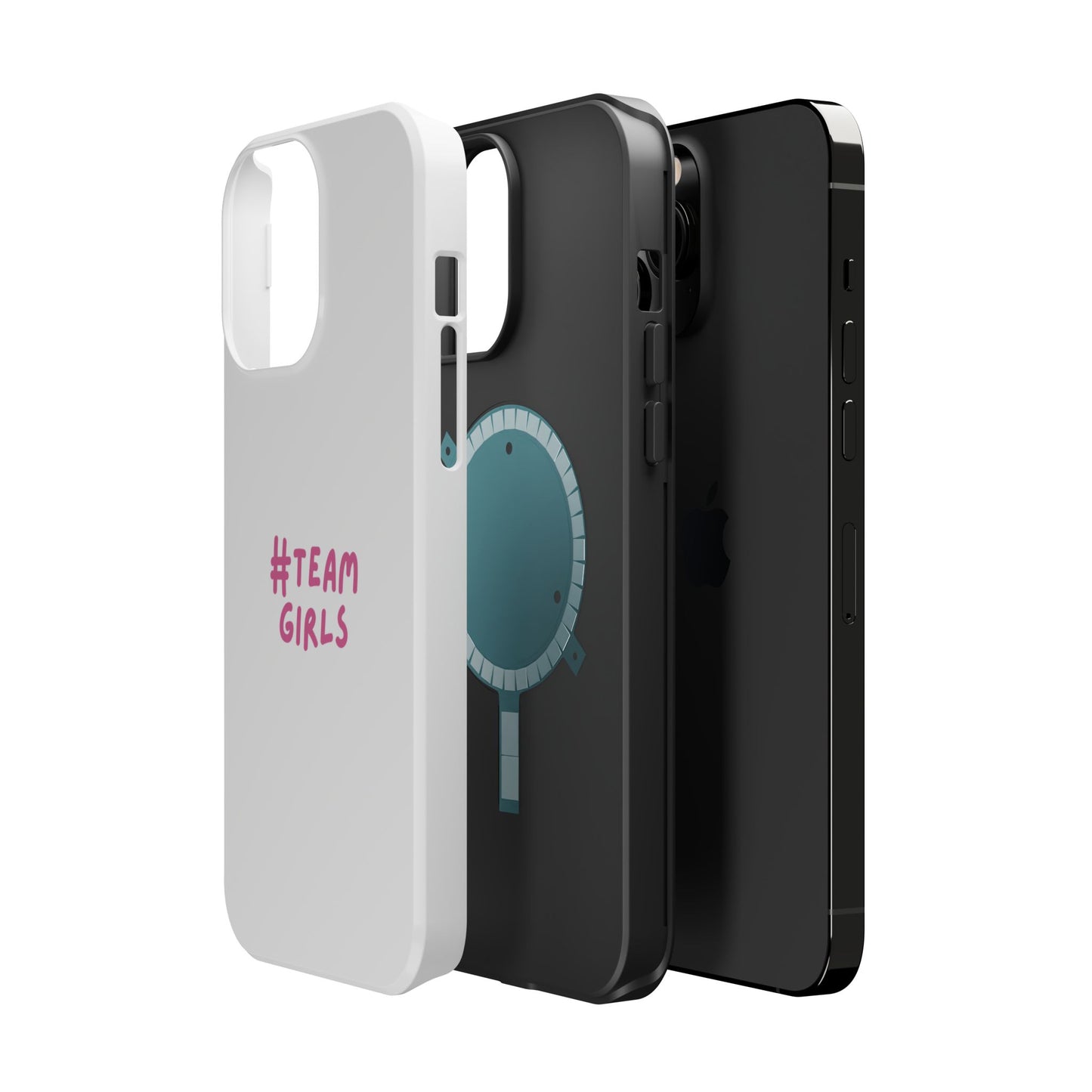 Premium "#Team Girls" Magnetic Impact-Resistant Phone Case