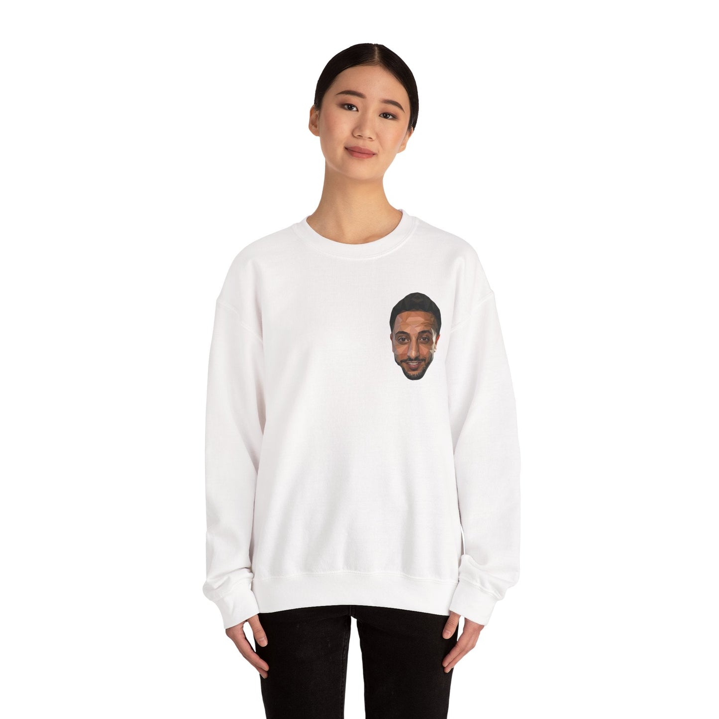 NasDas Sweatshirt – Minimal Portrait Crewneck