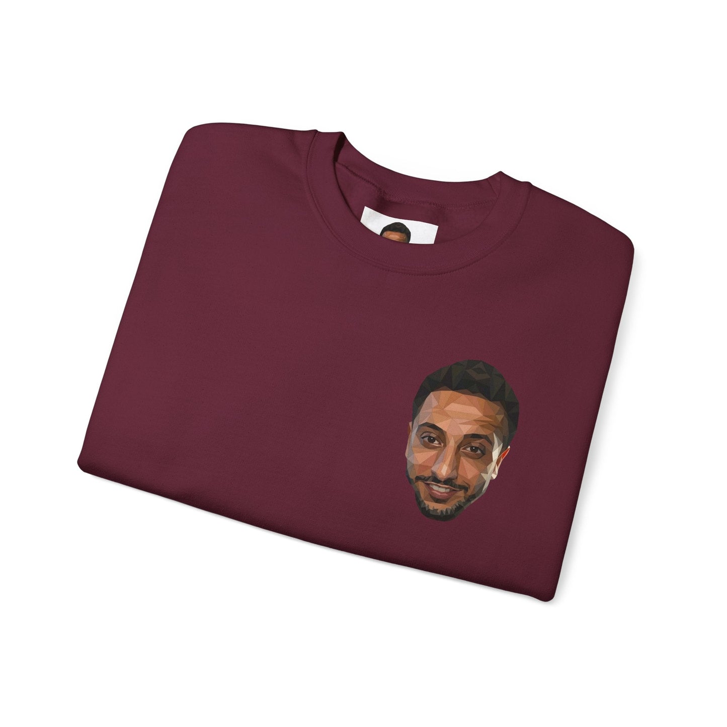 NasDas Sweatshirt – Minimal Portrait Crewneck