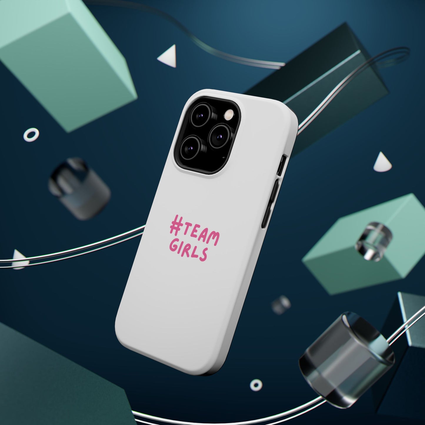 Premium "#Team Girls" Magnetic Impact-Resistant Phone Case