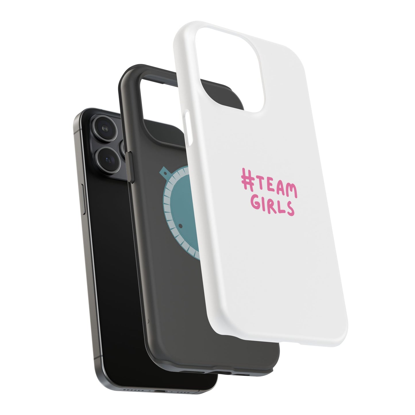 Premium "#Team Girls" Magnetic Impact-Resistant Phone Case