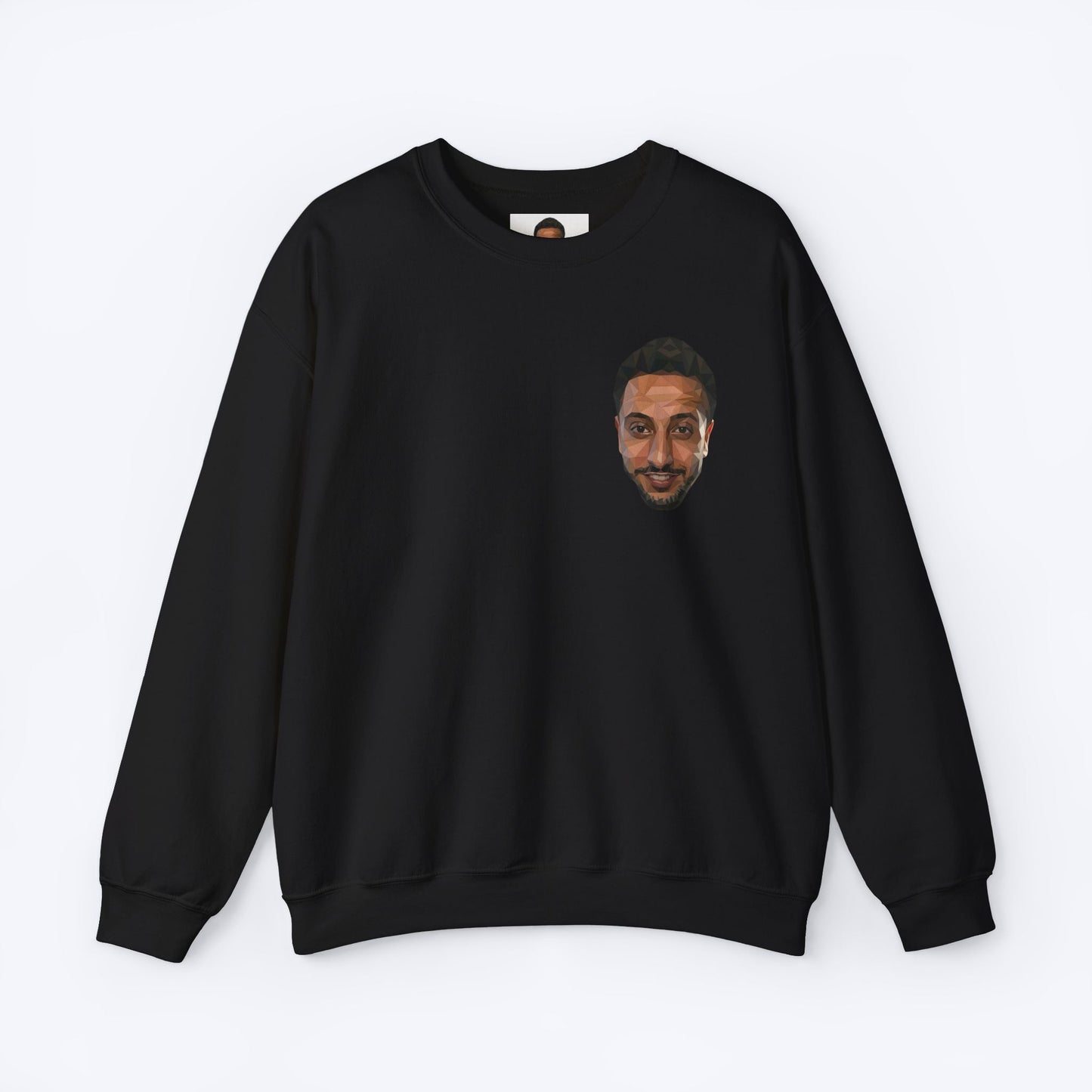 NasDas Sweatshirt – Minimal Portrait Crewneck