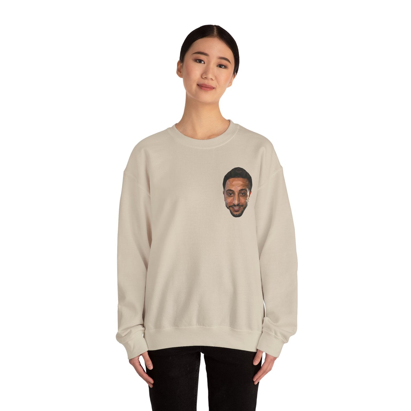 NasDas Sweatshirt – Minimal Portrait Crewneck
