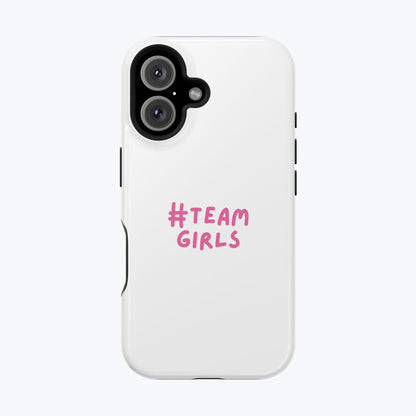Premium "#Team Girls" Magnetic Impact-Resistant Phone Case