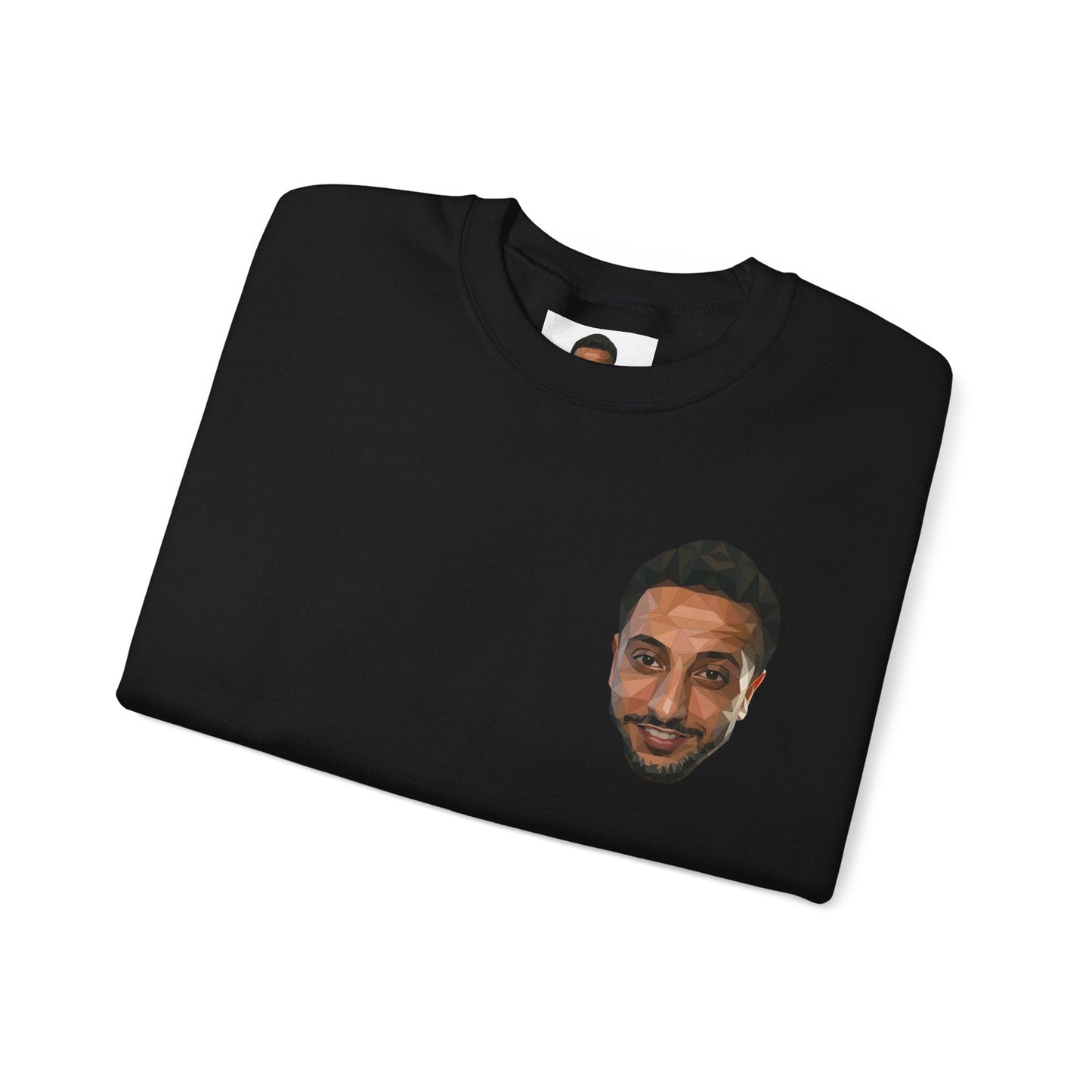 NasDas Sweatshirt – Minimal Portrait Crewneck