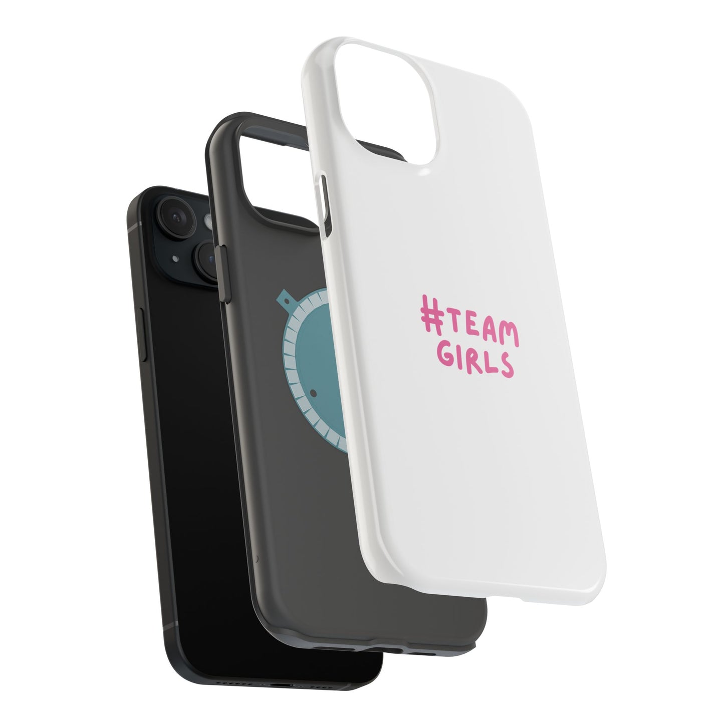 Premium "#Team Girls" Magnetic Impact-Resistant Phone Case