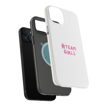 Premium "#Team Girls" Magnetic Impact-Resistant Phone Case