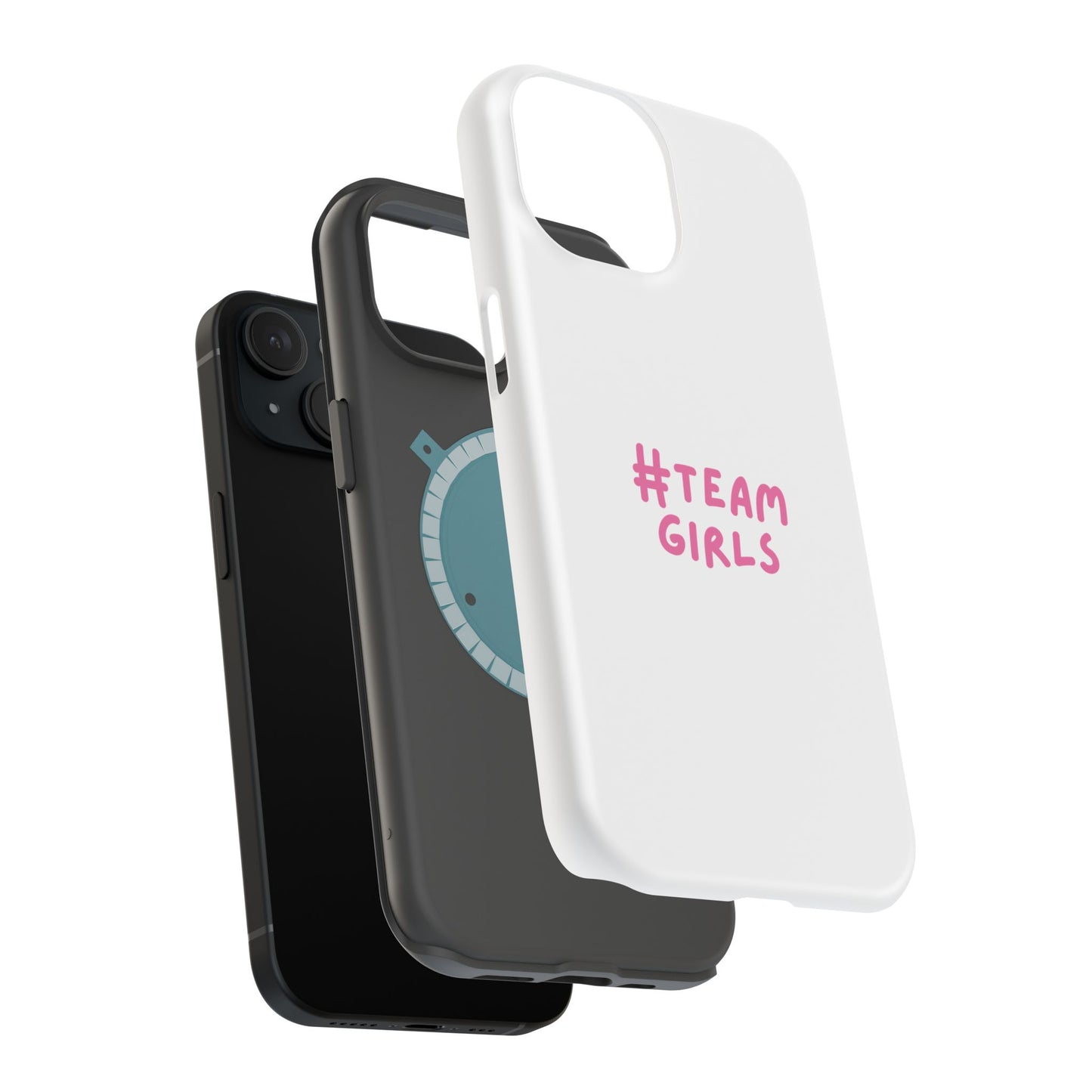 Premium "#Team Girls" Magnetic Impact-Resistant Phone Case