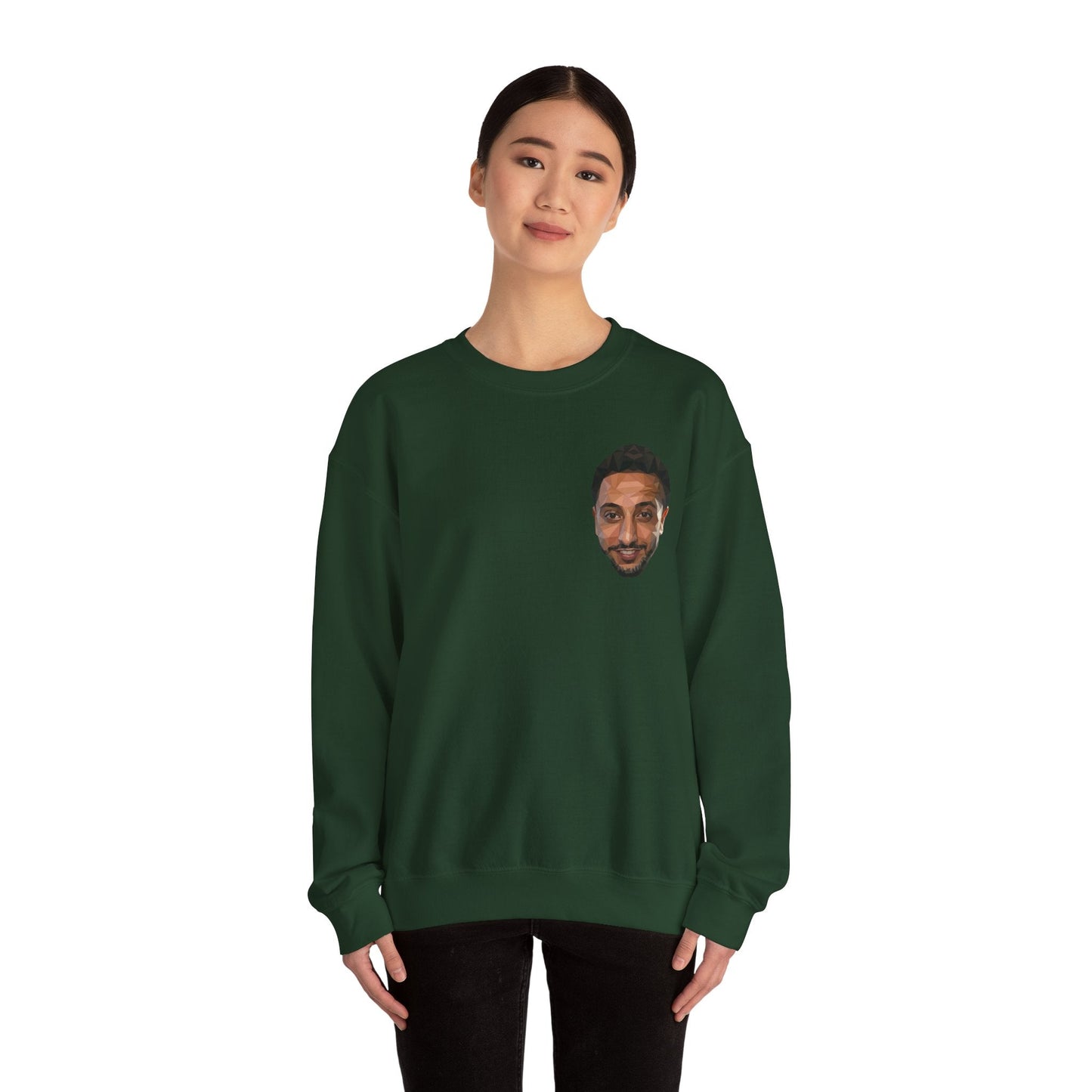NasDas Sweatshirt – Minimal Portrait Crewneck