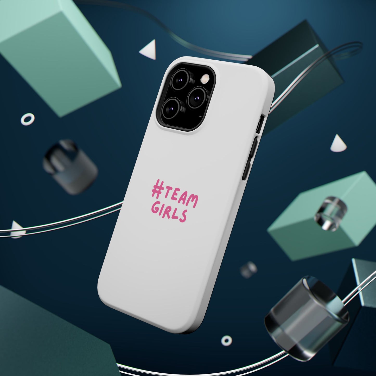 Premium "#Team Girls" Magnetic Impact-Resistant Phone Case