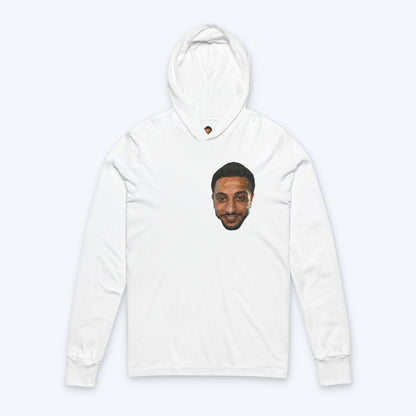 NasDas T-Shirt Long Sleeve Tee — Small Chest & Back Portrait
