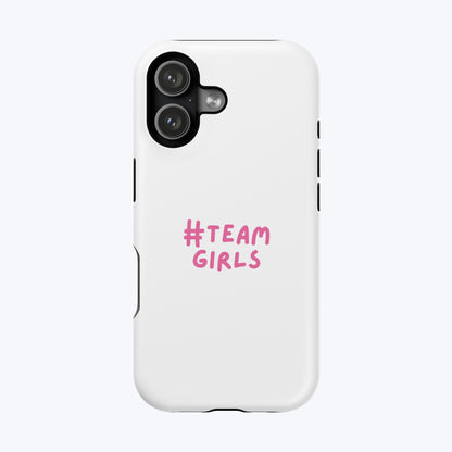 Premium "#Team Girls" Magnetic Impact-Resistant Phone Case