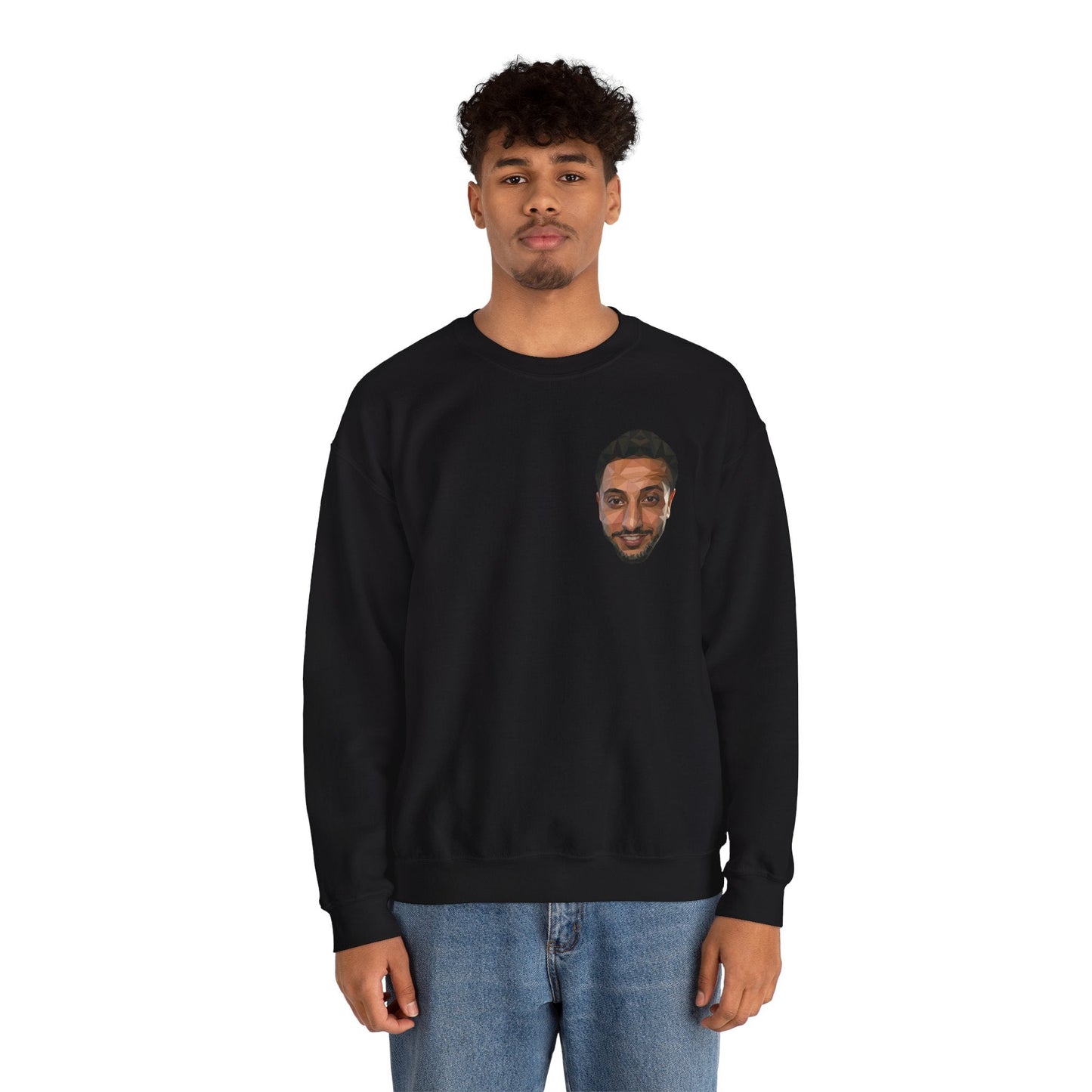 NasDas Sweatshirt – Minimal Portrait Crewneck