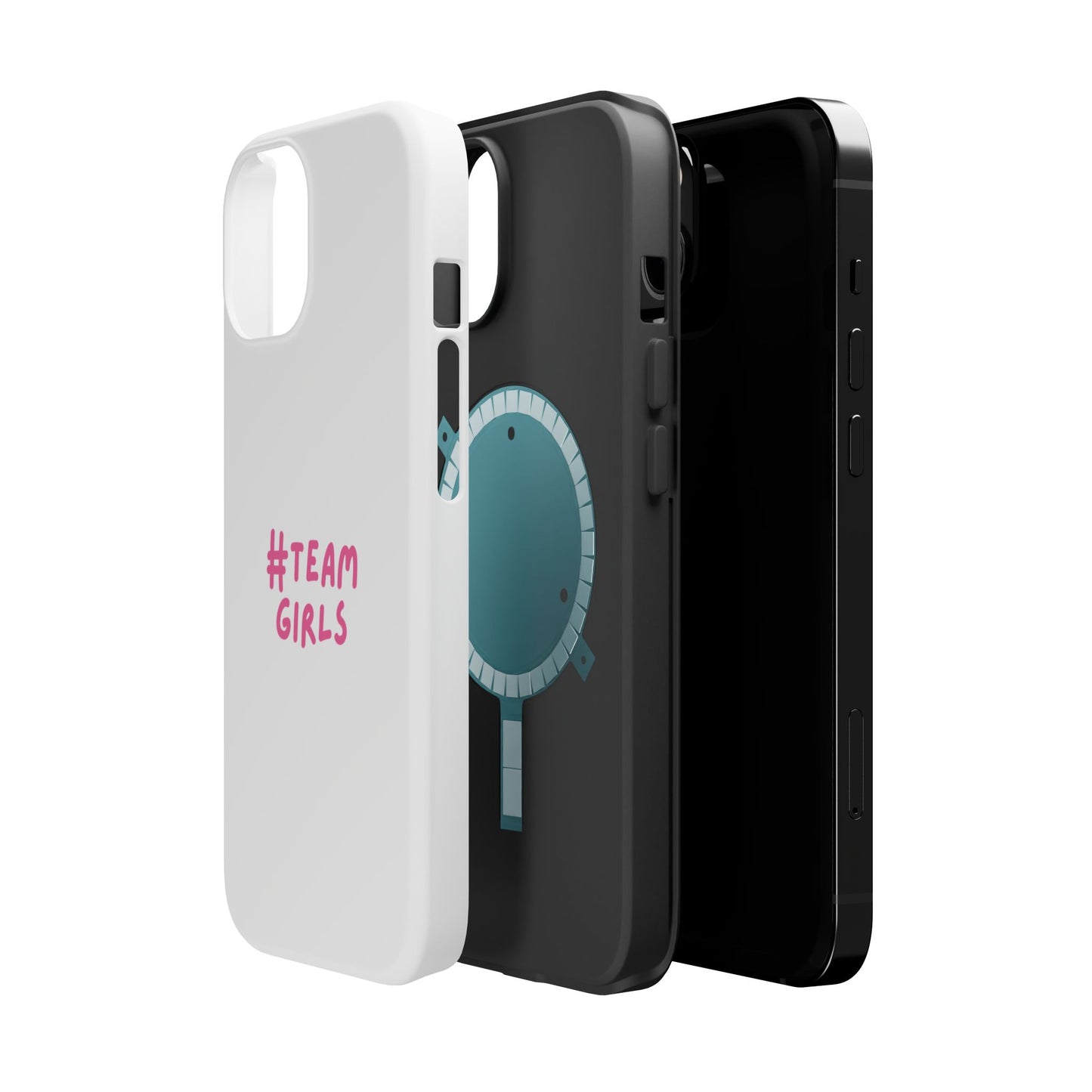 Premium "#Team Girls" Magnetic Impact-Resistant Phone Case