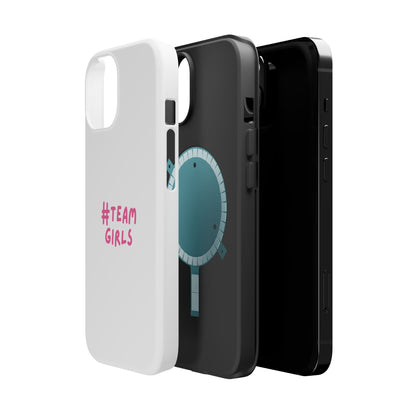 Premium "#Team Girls" Magnetic Impact-Resistant Phone Case