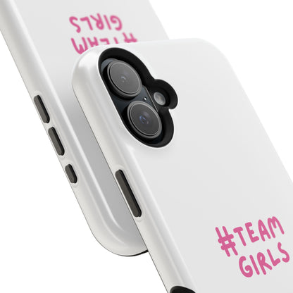 Premium "#Team Girls" Magnetic Impact-Resistant Phone Case