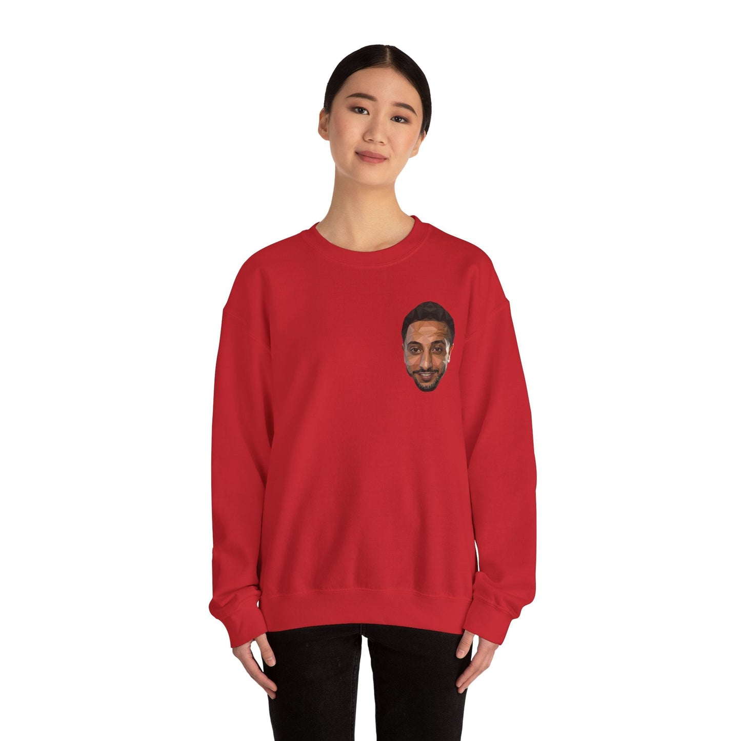 NasDas Sweatshirt – Minimal Portrait Crewneck