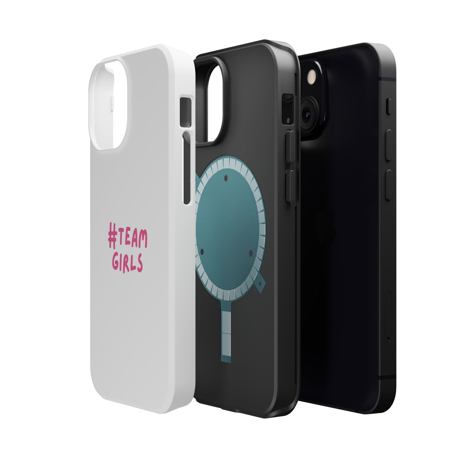 Premium "#Team Girls" Magnetic Impact-Resistant Phone Case