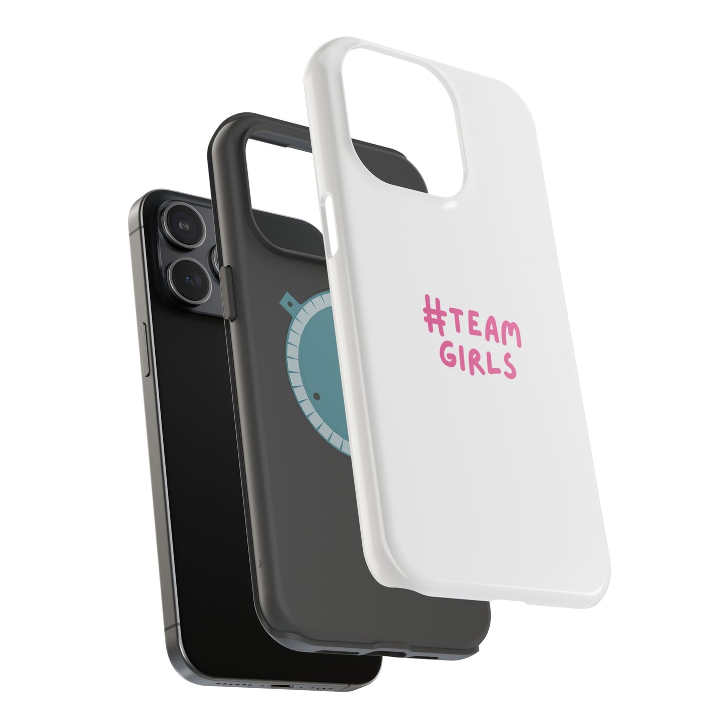 Premium "#Team Girls" Magnetic Impact-Resistant Phone Case