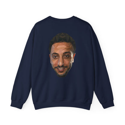 NasDas Sweatshirt – Minimal Portrait Crewneck