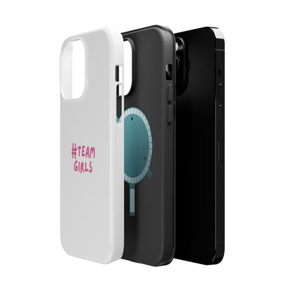 Premium "#Team Girls" Magnetic Impact-Resistant Phone Case