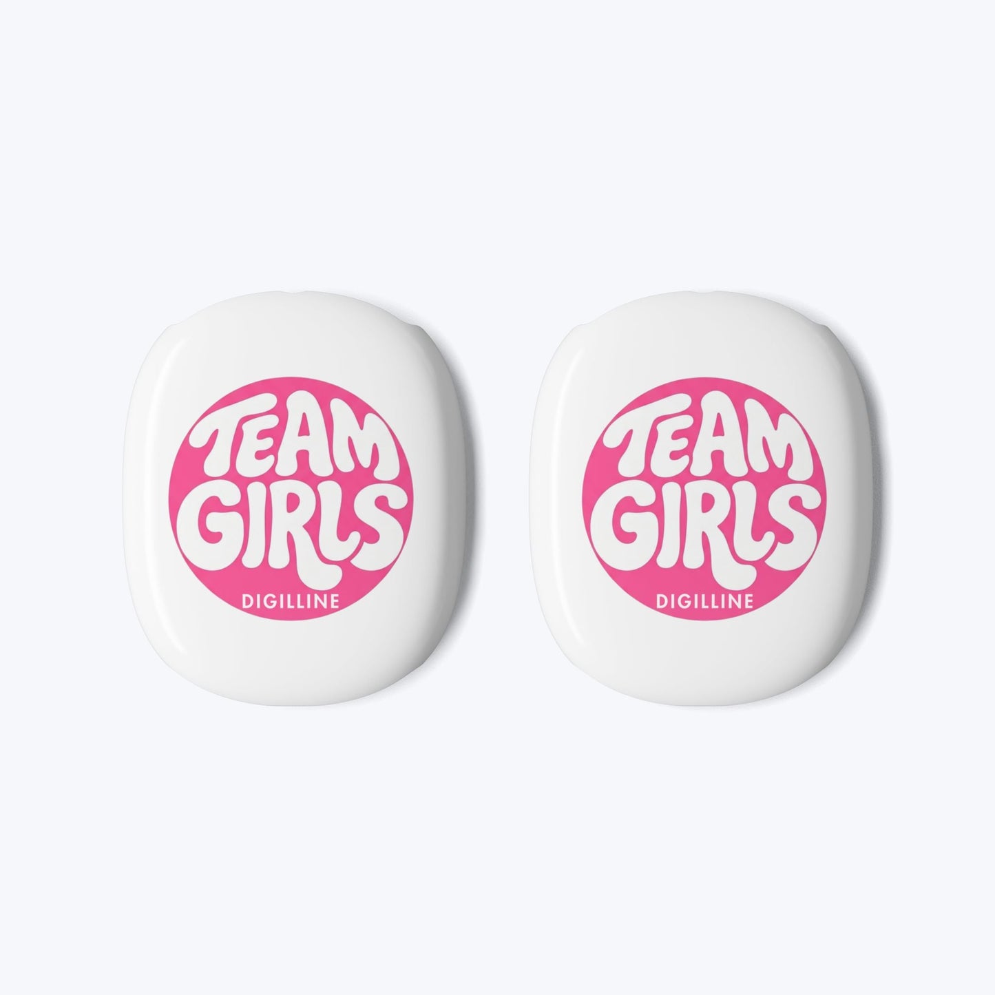 Premium AirPod Max Case — ‘Team Girls’ Pink Logo Protective Covers