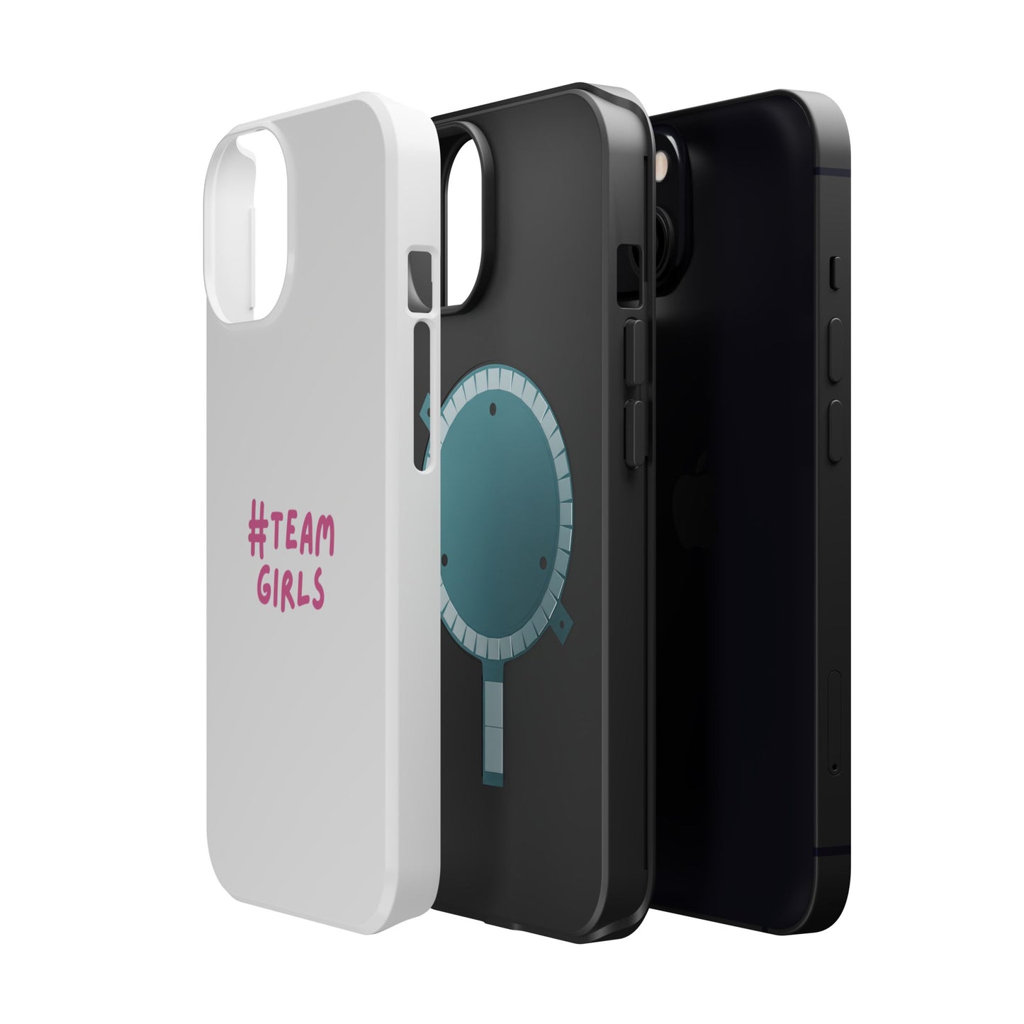 Premium "#Team Girls" Magnetic Impact-Resistant Phone Case