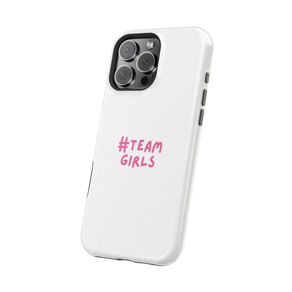 Premium "#Team Girls" Magnetic Impact-Resistant Phone Case