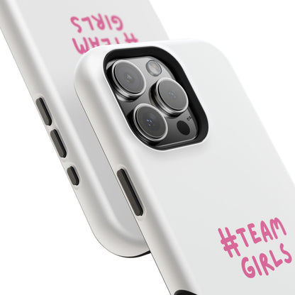 Premium "#Team Girls" Magnetic Impact-Resistant Phone Case