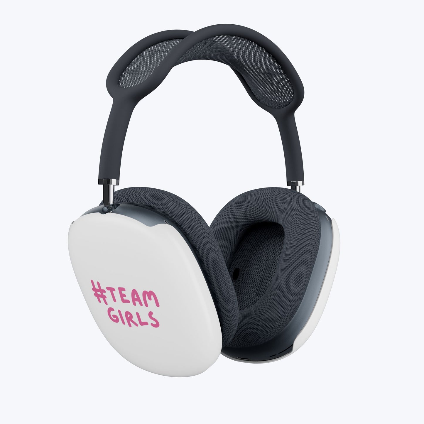 Premium AirPod Max Case — ‘Team Girls’ Pink Logo Protective Covers