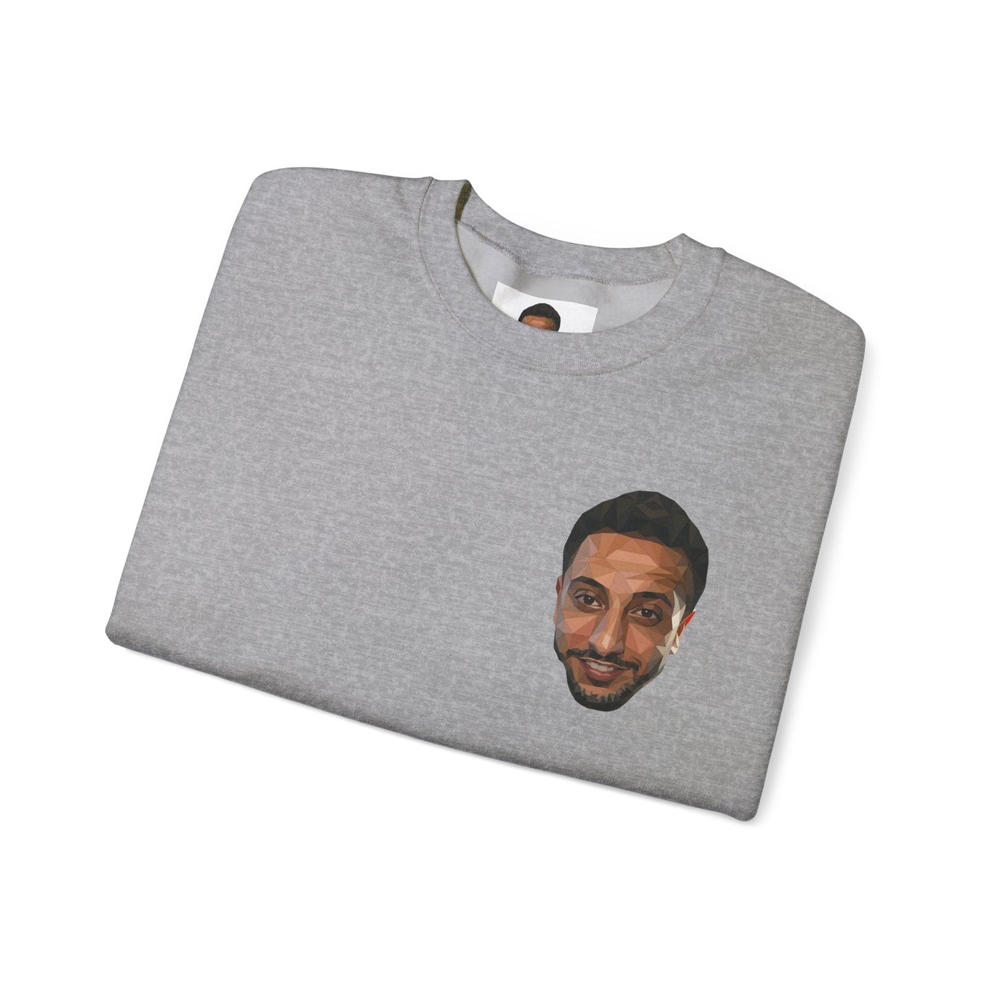 NasDas Sweatshirt – Minimal Portrait Crewneck