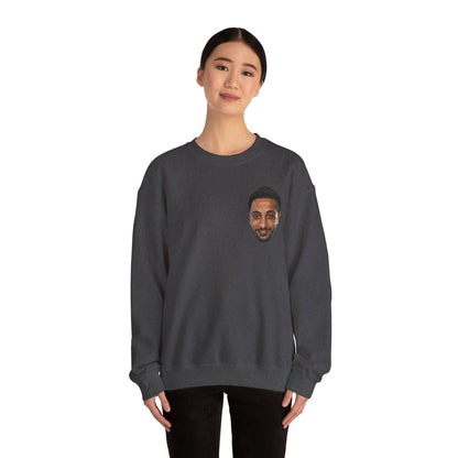 NasDas Sweatshirt – Minimal Portrait Crewneck