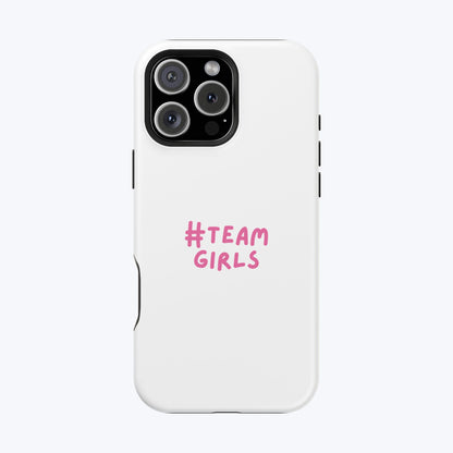 Premium "#Team Girls" Magnetic Impact-Resistant Phone Case