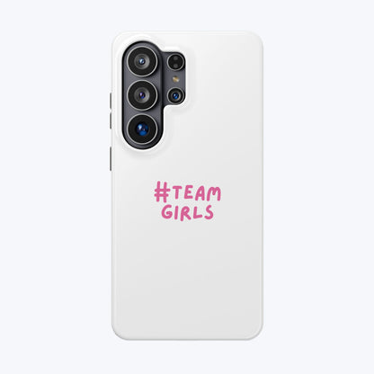 Premium "#Team Girls" Magnetic Impact-Resistant Phone Case