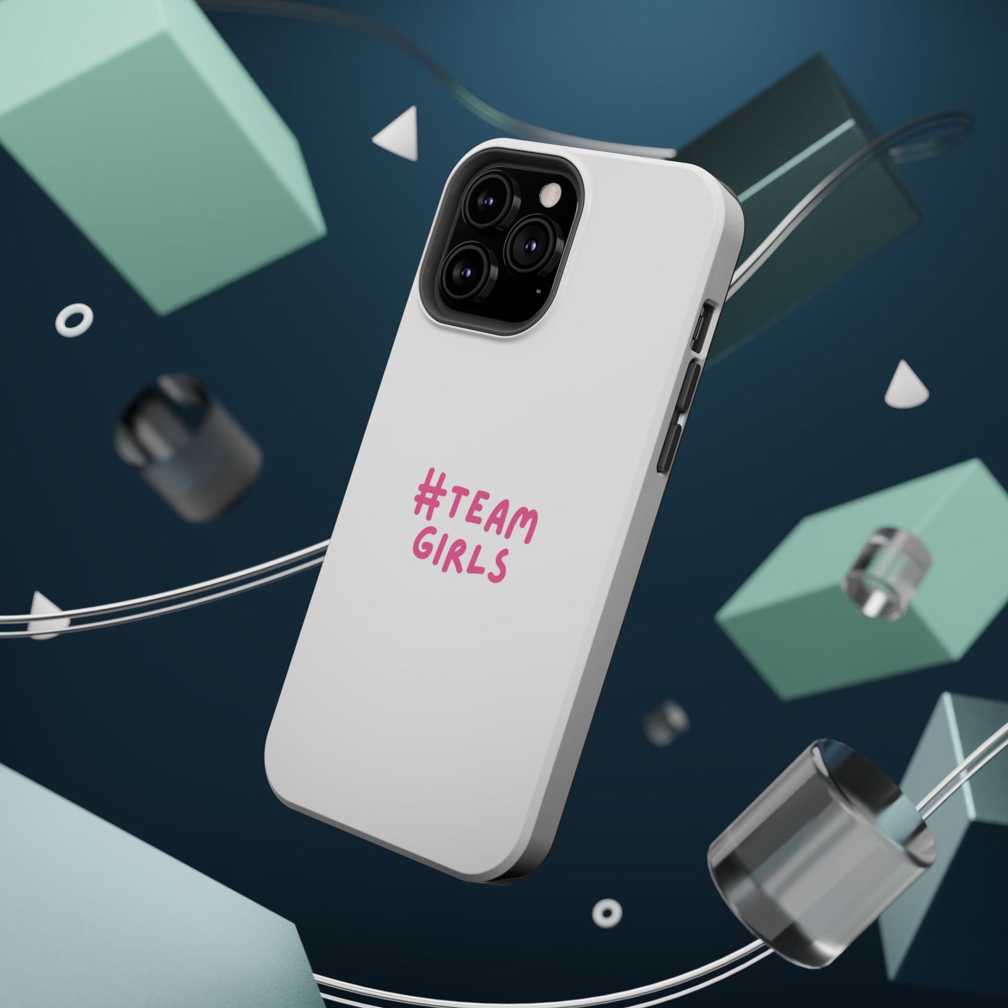 Premium "#Team Girls" Magnetic Impact-Resistant Phone Case