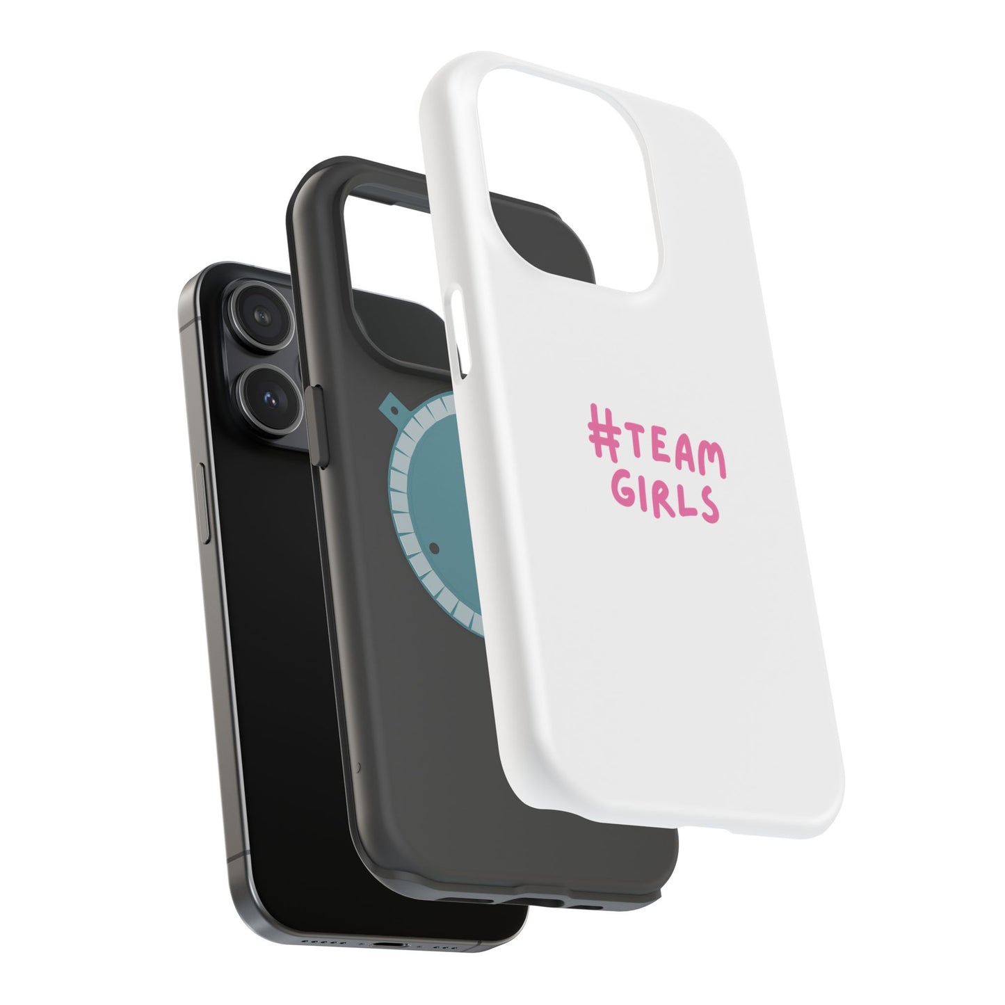 Premium "#Team Girls" Magnetic Impact-Resistant Phone Case