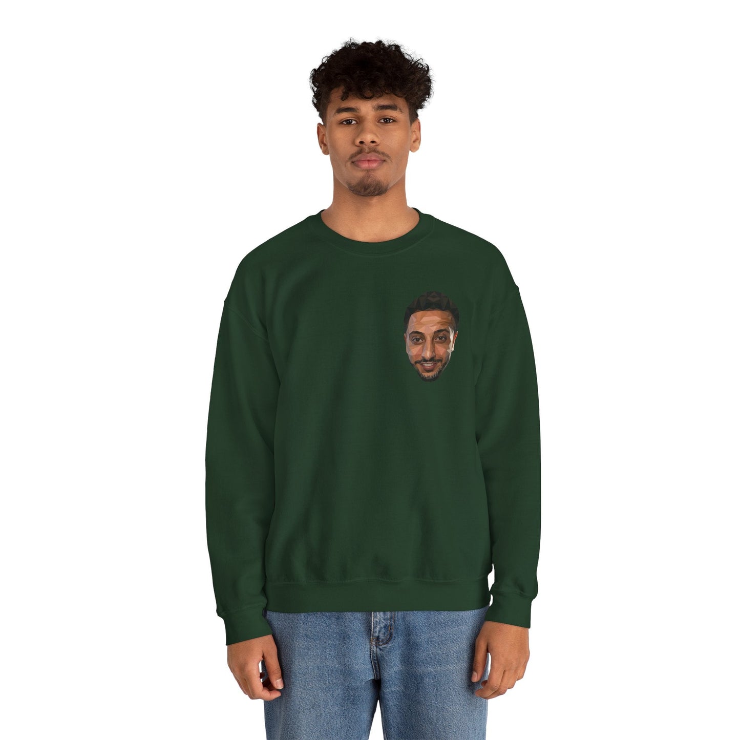 NasDas Sweatshirt – Minimal Portrait Crewneck