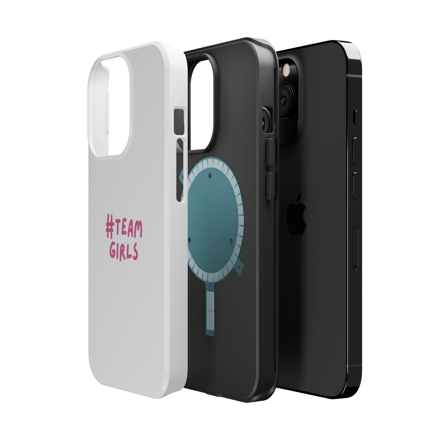 Premium "#Team Girls" Magnetic Impact-Resistant Phone Case