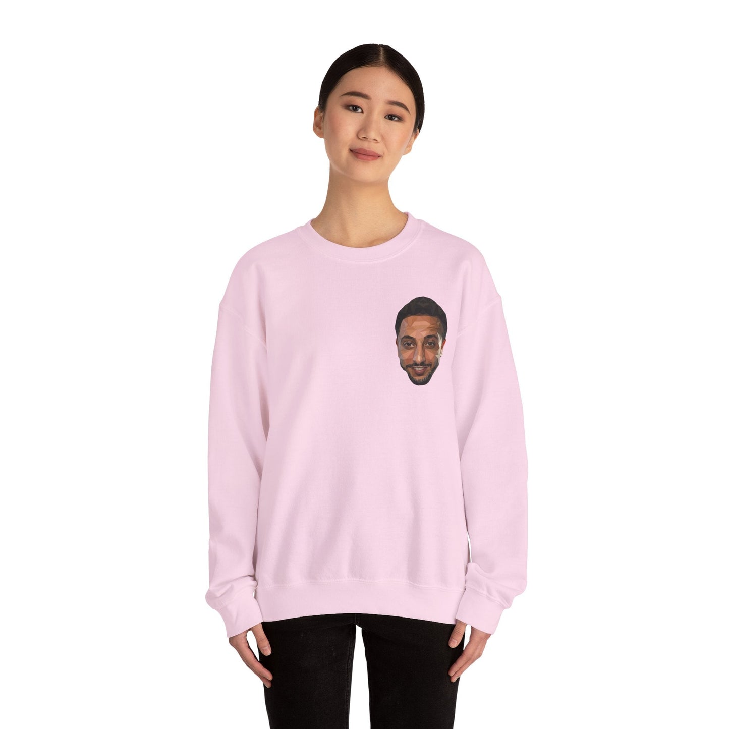 NasDas Sweatshirt – Minimal Portrait Crewneck