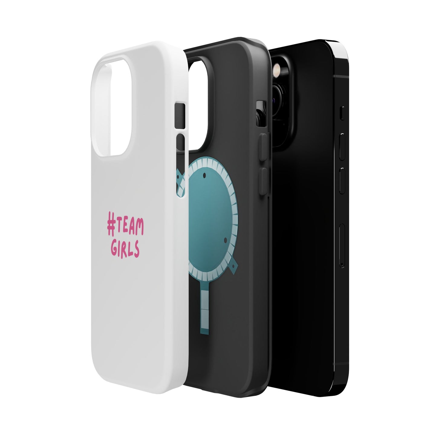 Premium "#Team Girls" Magnetic Impact-Resistant Phone Case